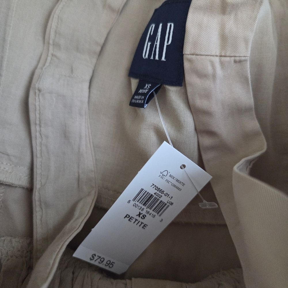 GAP Black and Tan Black Sleeveless Button-Front Dress Bundle XSP - Picture 5 of 7